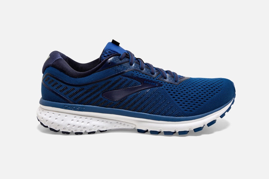 Brooks Herren Ghost 12 Laufschuhe Blau/Navy/Schwarz Sale 455-851637